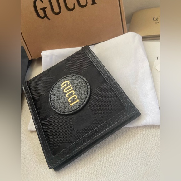 NEW🖤Gucci Billfold Black Wallet - Picture 5 of 8